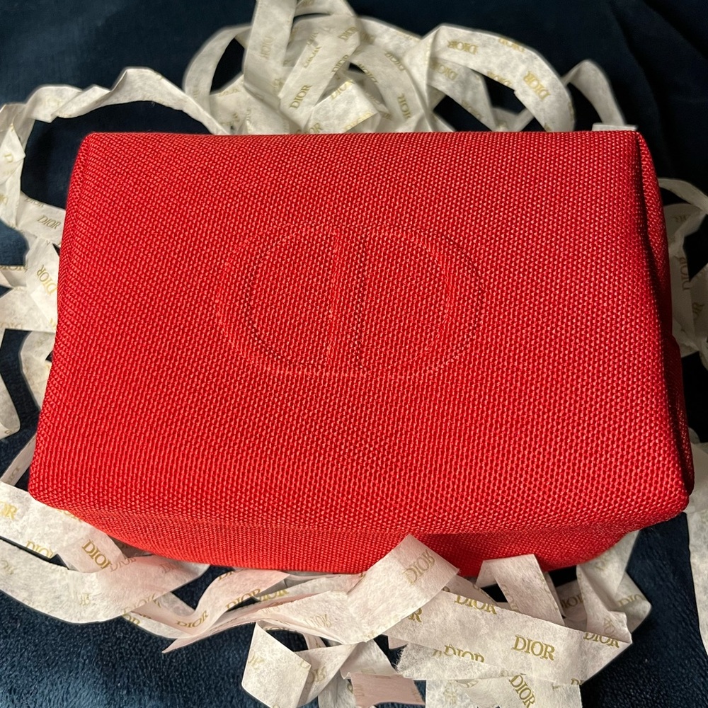 NWOT Dior Beauty Zip Pouch